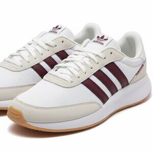 NWT Adidas Run 70s Sneakers White Maroon | Men’s US 9